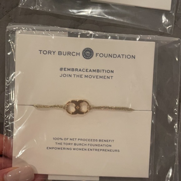 SOLD. Tory Burch New Bracelets Embrace Ambition - Picture 6 of 7